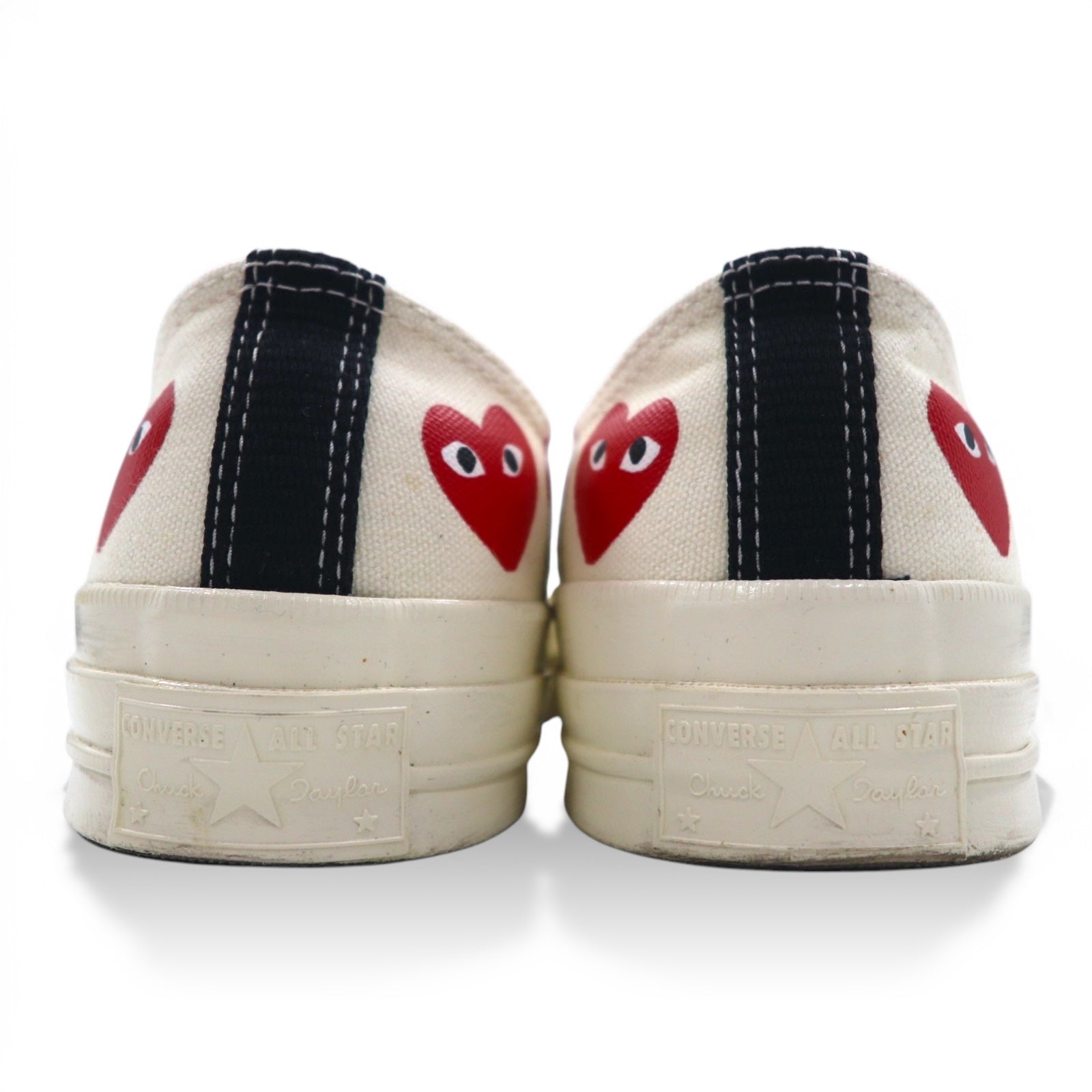 PLAY COMME des GARCONS × CONVERSE CT70 Sneakers 27cm Bianche Chuck Taylor 70 Multi Heart 162975C