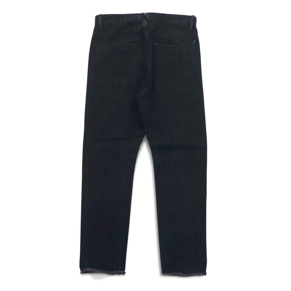 bukht Cut-off Jeans S Nero BASIC 5P SLIM DENIM PANTS B-M31806 Prodotto in Giappone