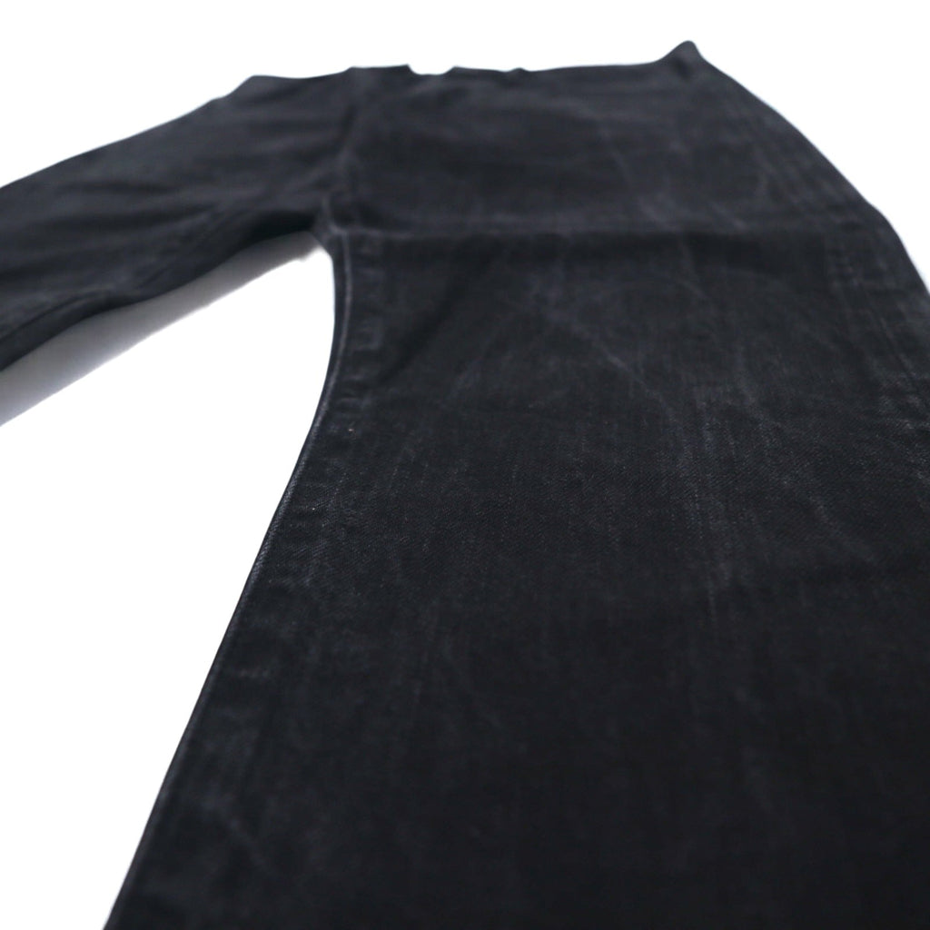 bukht Cut-off Jeans S Nero BASIC 5P SLIM DENIM PANTS B-M31806 Prodotto in Giappone