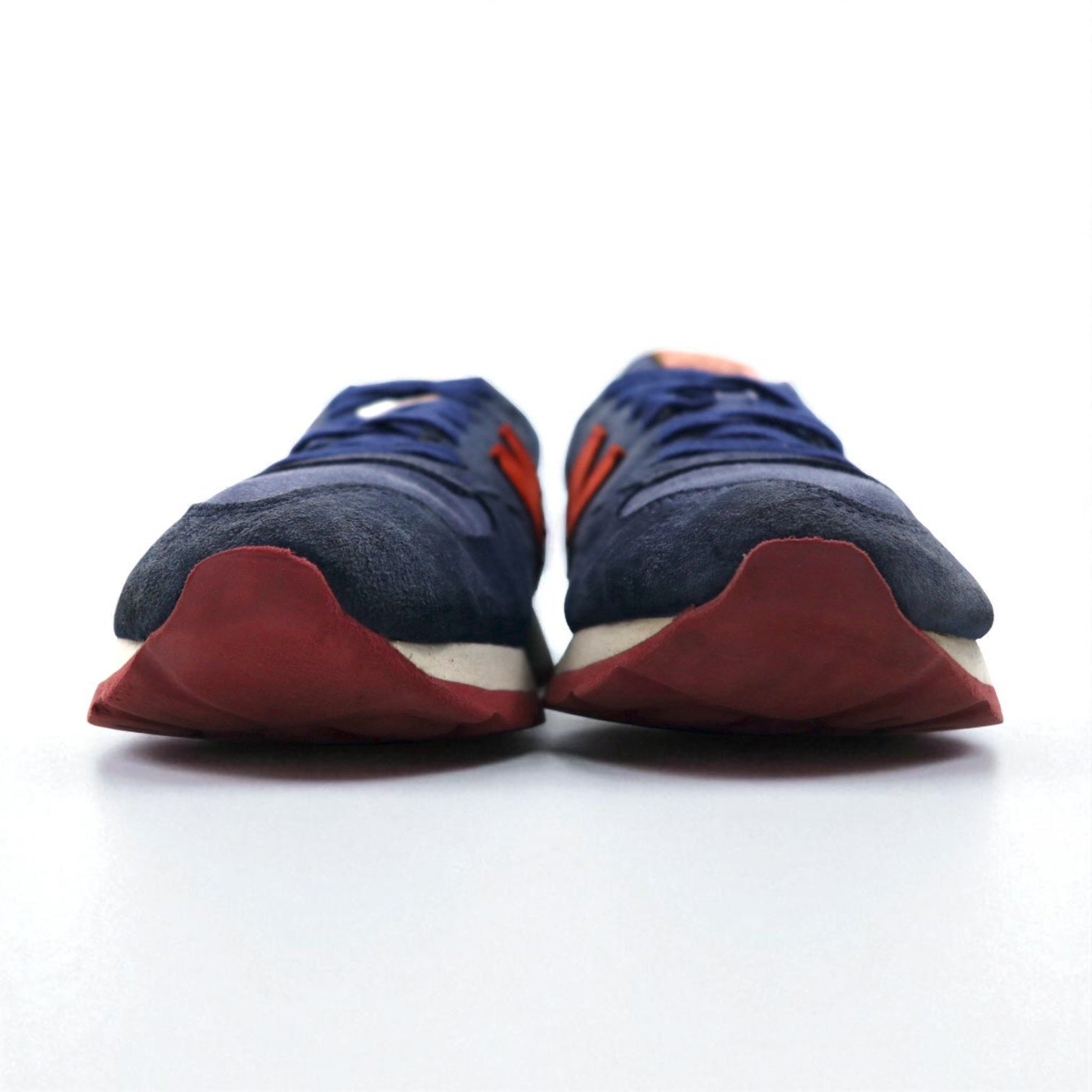 new balance USA製 M990DSA sneaker in camoscio, 26.5 cm, blu navy, pelle Horween, suola Vibram