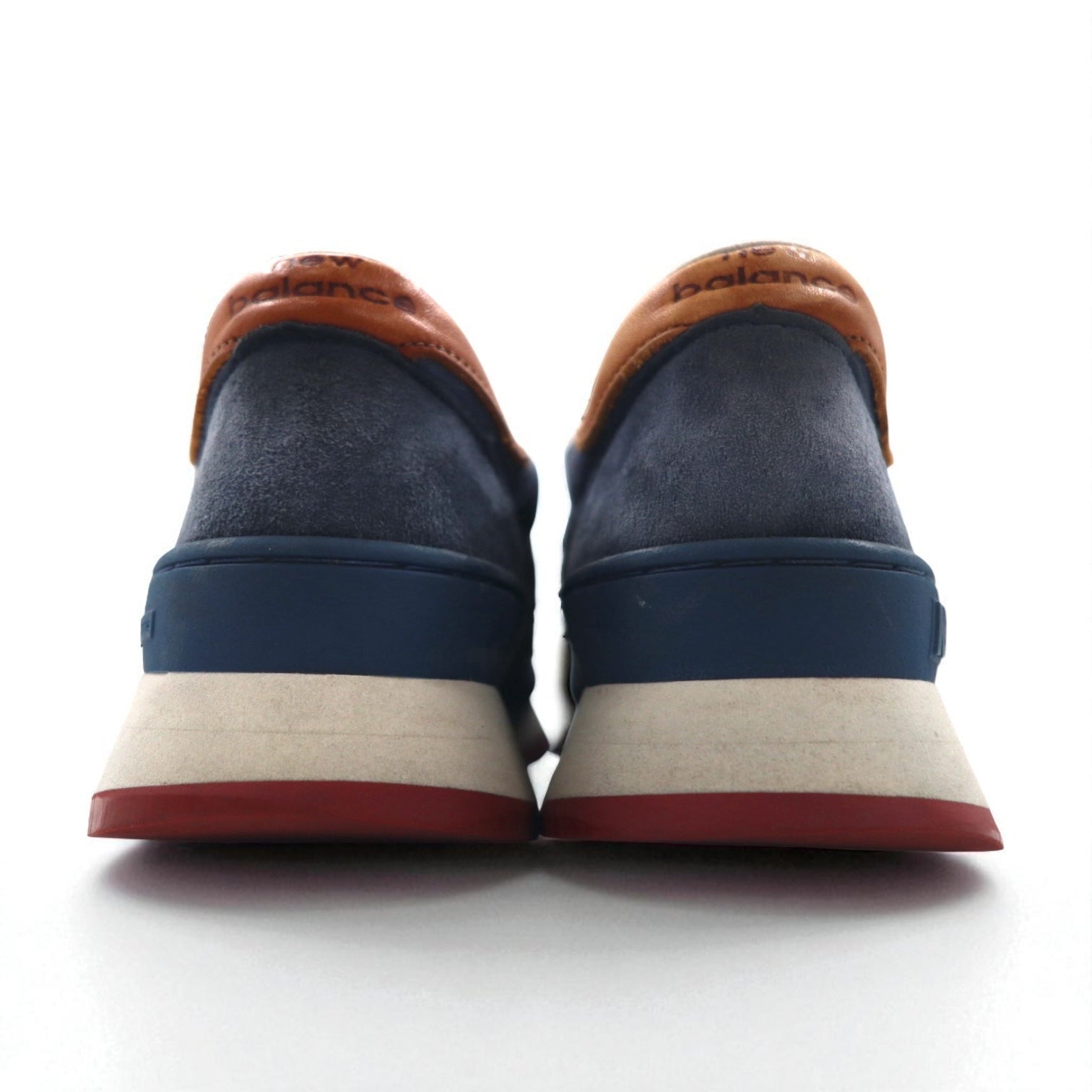 new balance USA製 M990DSA sneaker in camoscio, 26.5 cm, blu navy, pelle Horween, suola Vibram