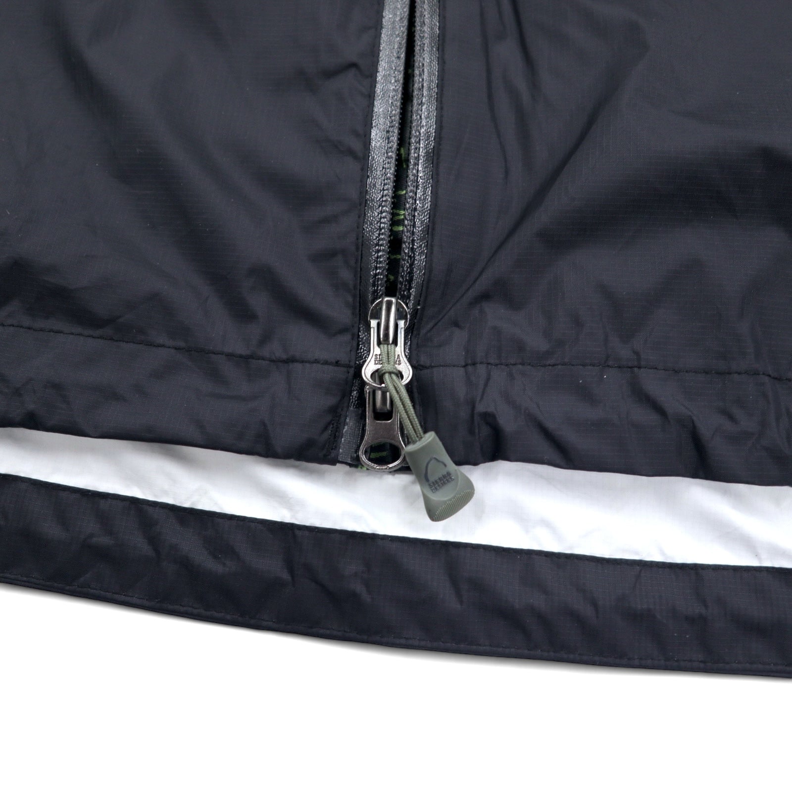SIERRA DESIGNS Hurricane Jacket Mountain Parka XL Nero Nylon Impermeabile HURRICANE RAIN JACKET