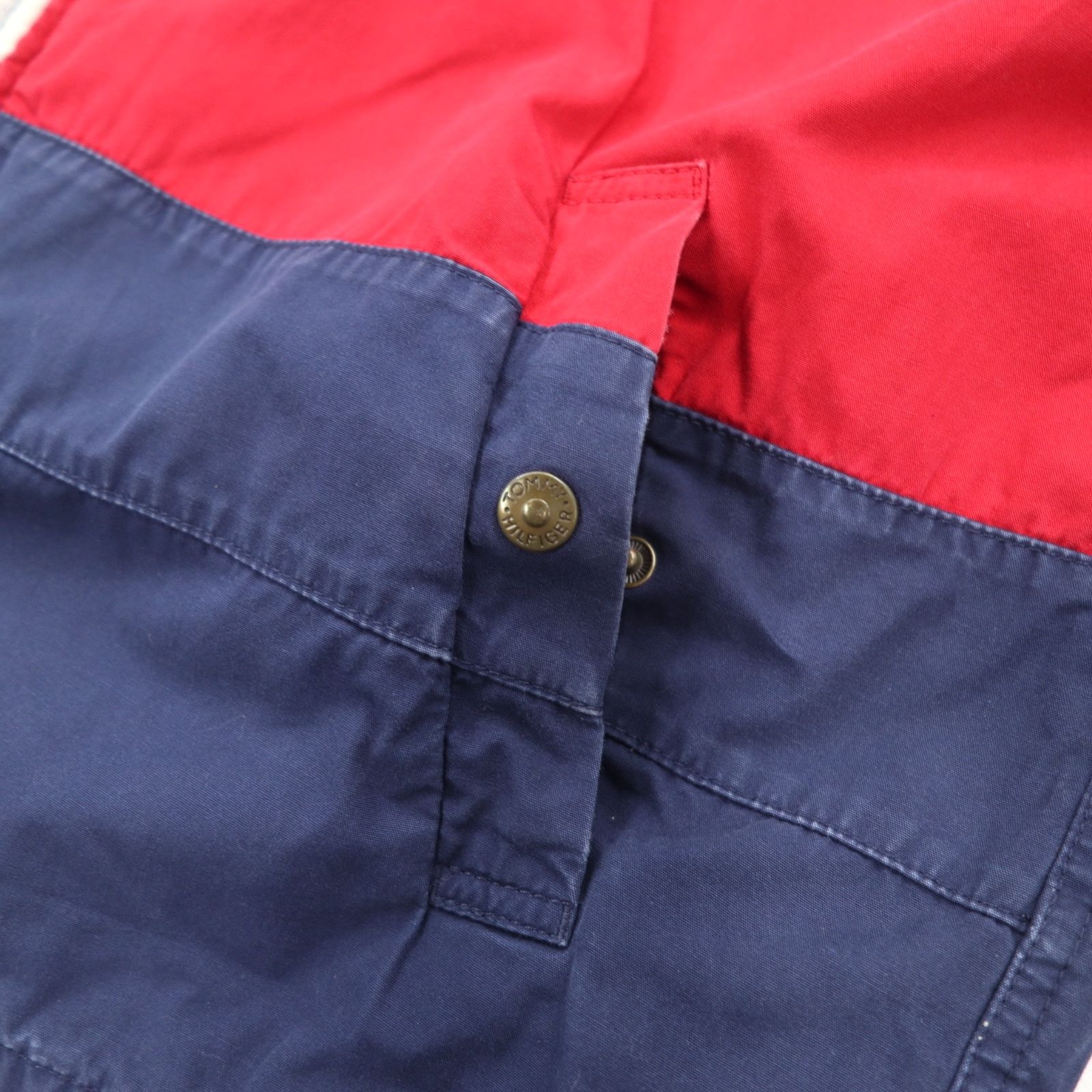TOMMY HILFIGER 90年代 フラッグロゴ スウィングトップ L ネイビー コットン