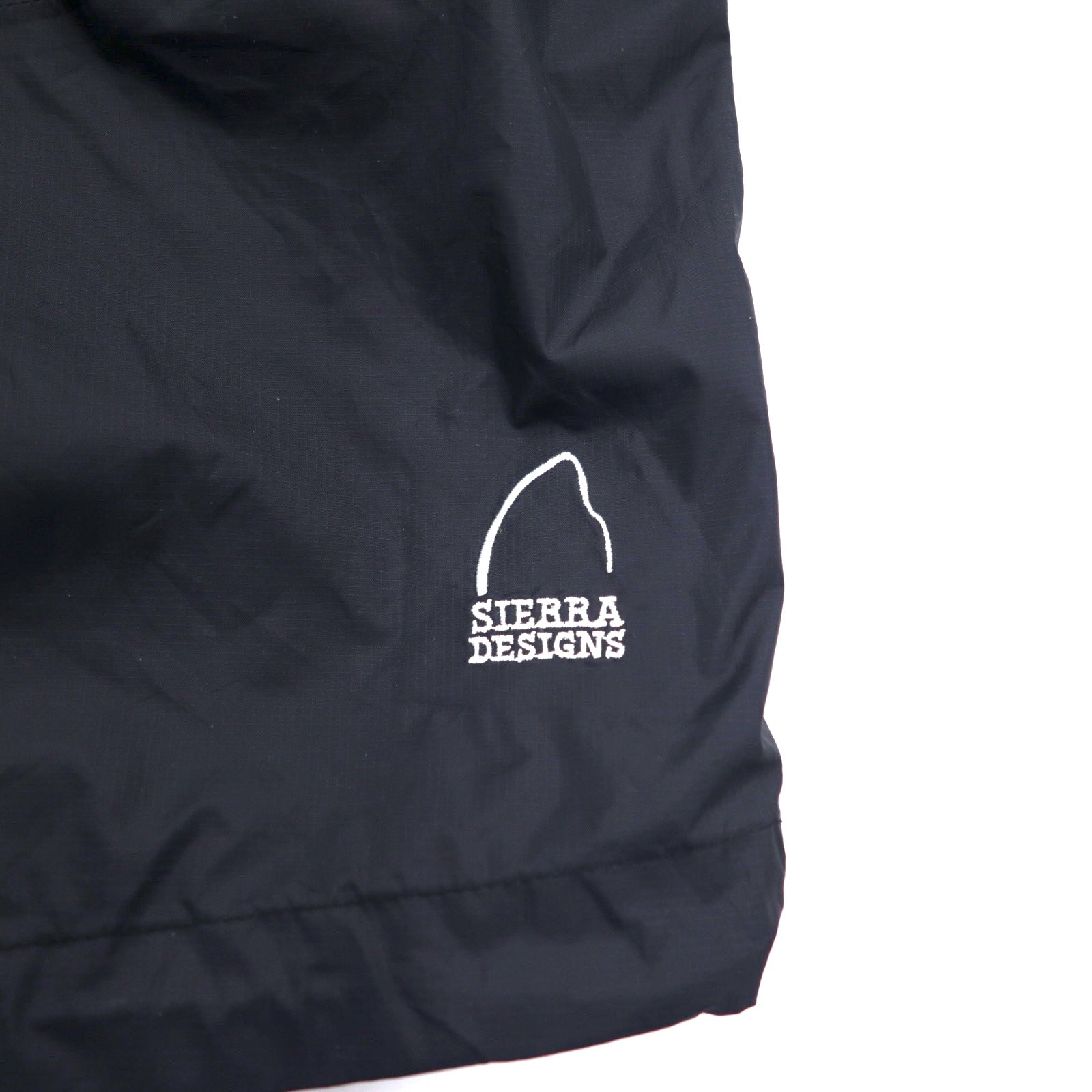 SIERRA DESIGNS Hurricane Jacket Mountain Parka XL Nero Nylon Impermeabile HURRICANE RAIN JACKET