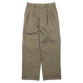 Pantaloni svasati con pinces VAN HEUSEN anni '90 30 beige poliestere