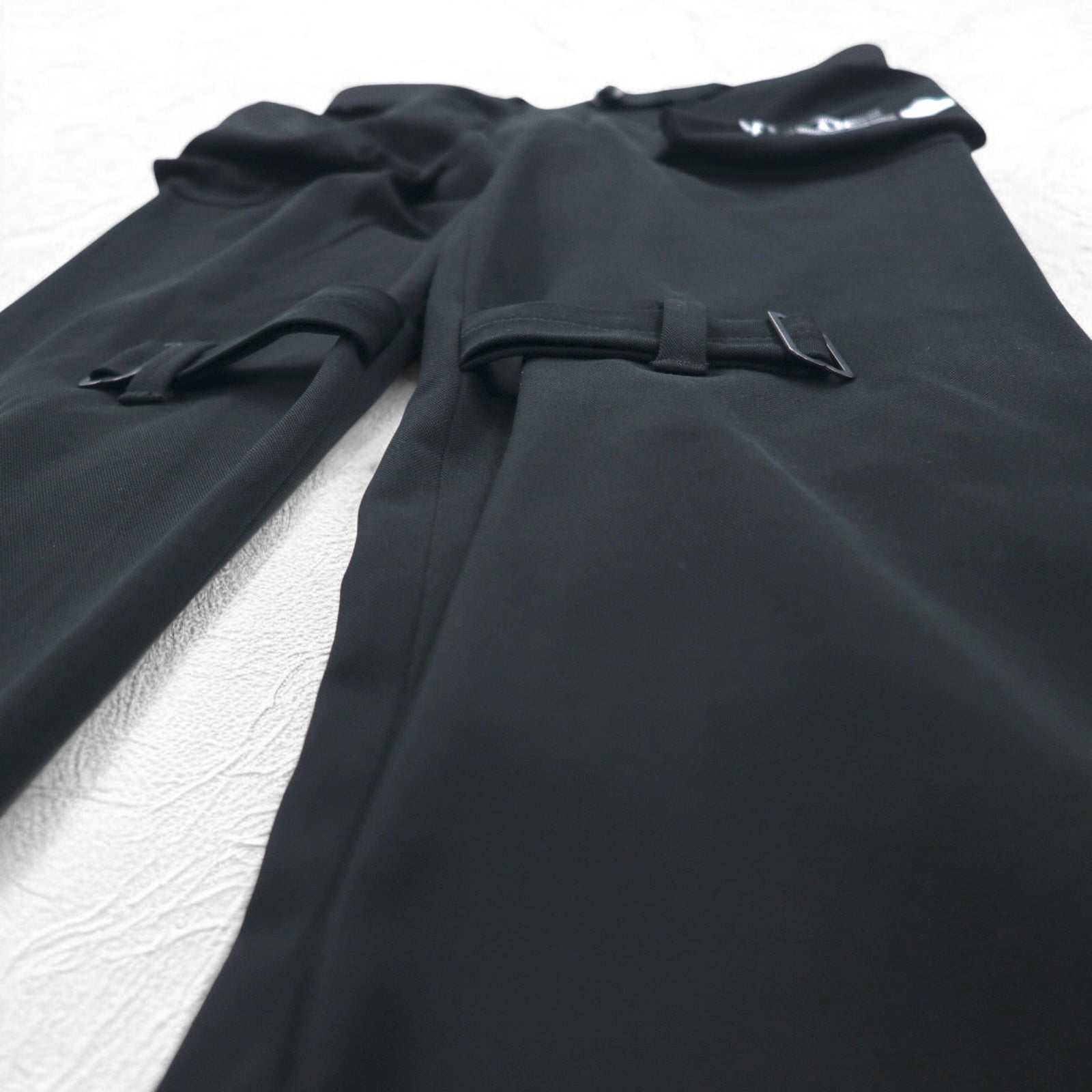 F/CE. × MOUNTAIN RESEARCH Pantaloni bondage S neri SOLOTEX BONDAGE PANTS 10THFMR001