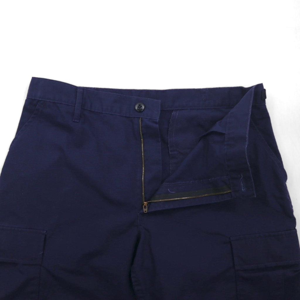 US ARMY BDU SHORTS UTILITY - Pantaloncini cargo in ripstop, colore blu scuro, taglia M, stile militare PROPPER