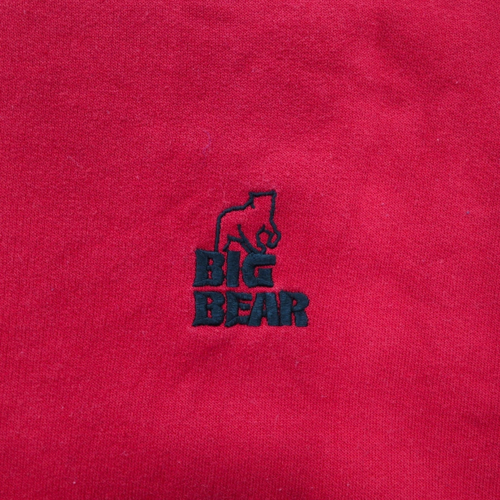 JERZEES ビッグサイズ クルーネック スウェット XL レッド コットン BIG BEAR メキシコ製