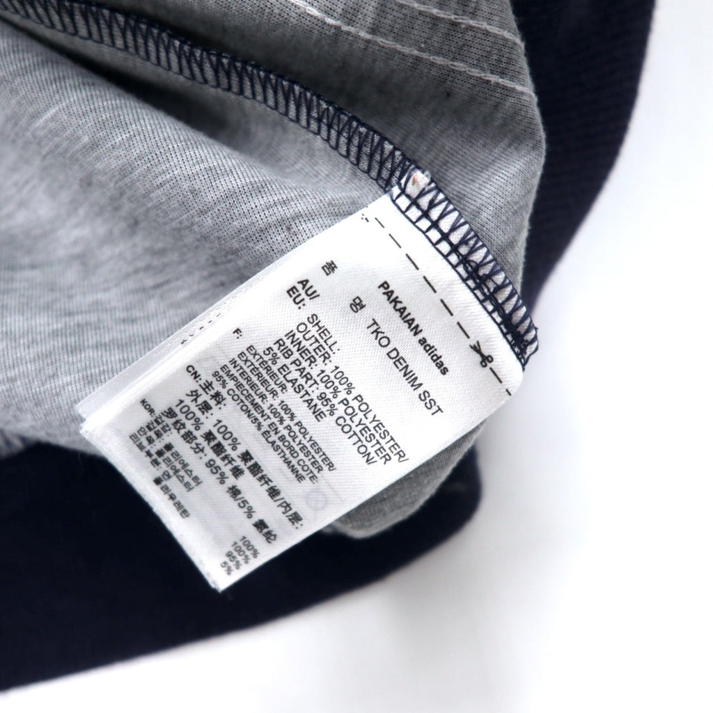 adidas originals ATP型 スーパースター トラックジャケット ジャージ O ネイビー ポリエステル トレフォイルロゴ 3ストライプス TKO Denim Super Star Track JKT BK2227