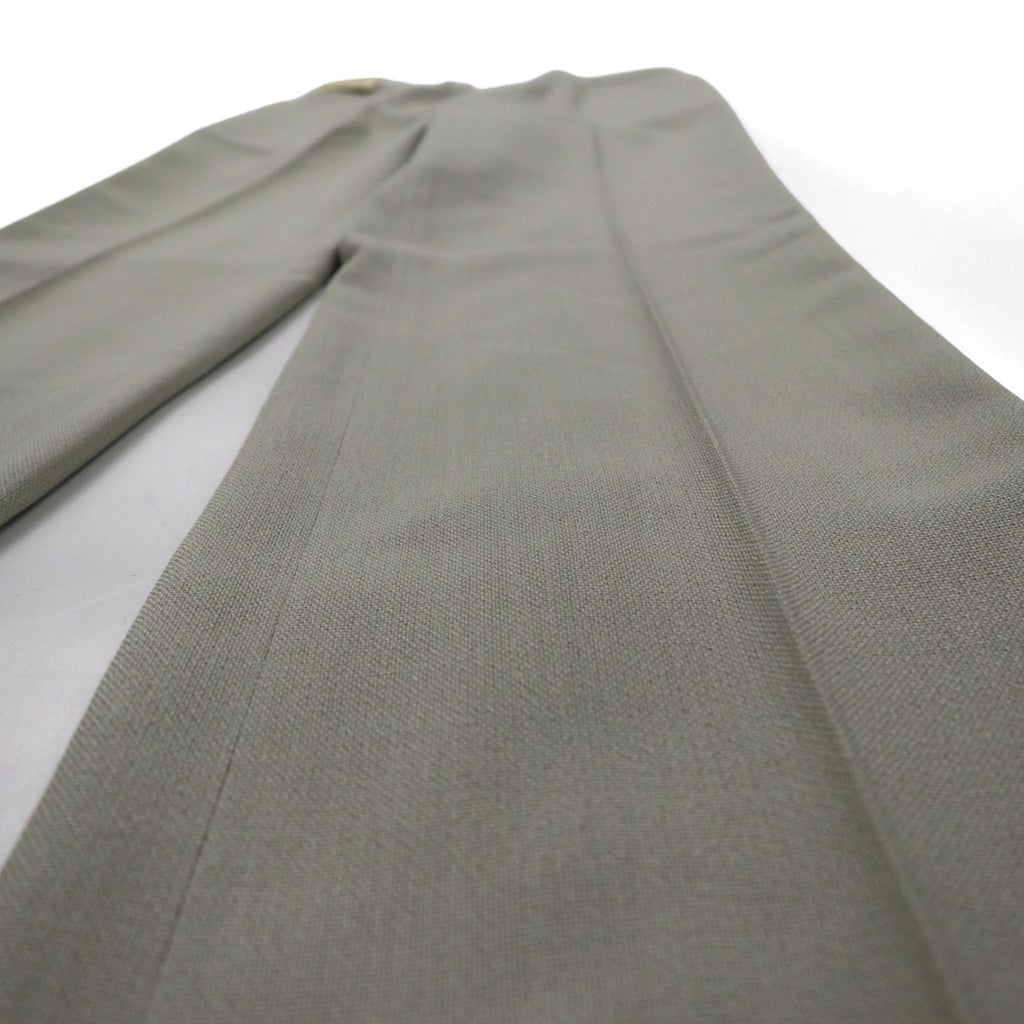 BIG JOHN 70年代 センタープレス ブーツカット フレアパンツ S ベージュ デッドストック 未使用品