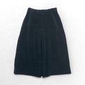 BURBERRYS gonna svasata in velluto S nera cotone made in Japan
