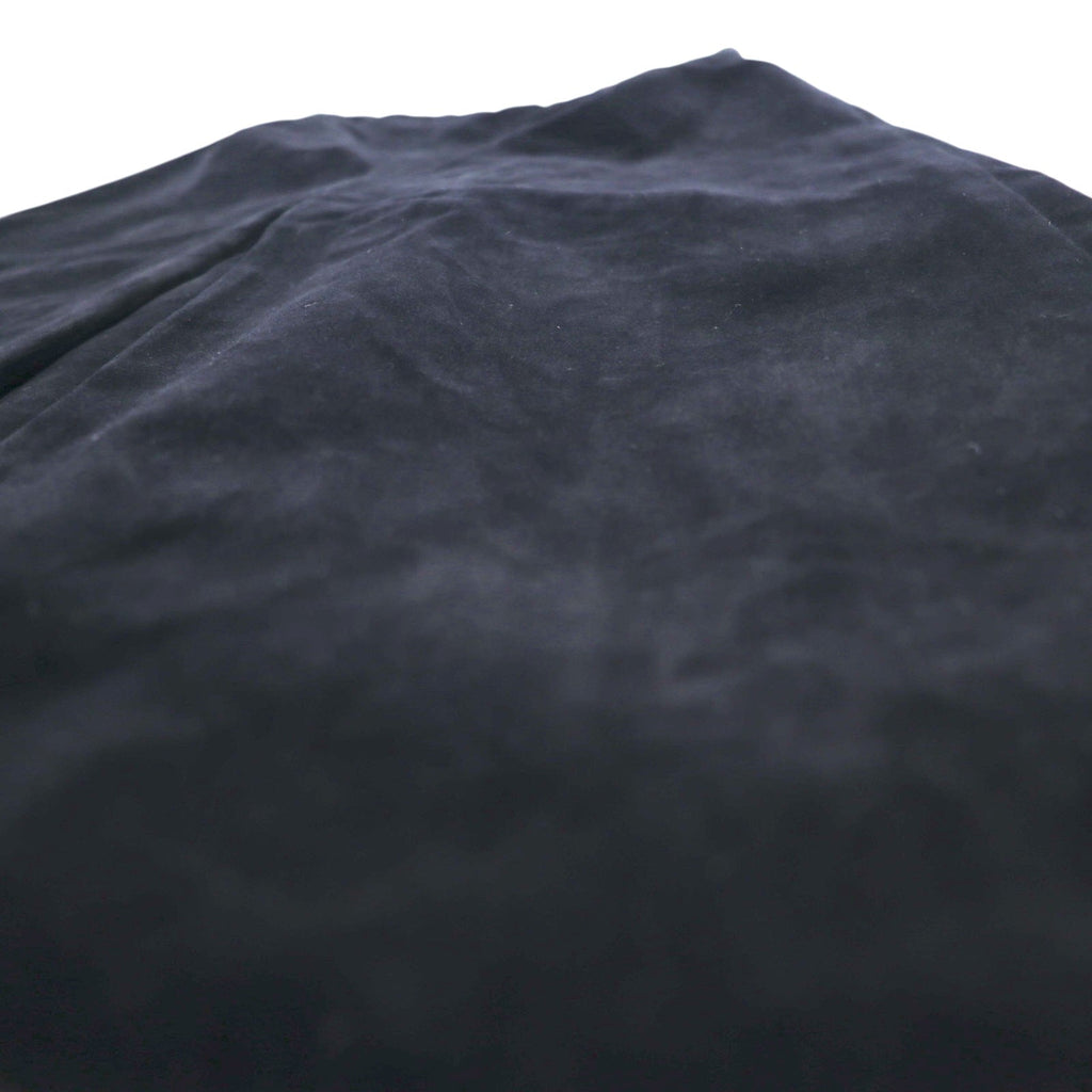 BURBERRYS gonna svasata in velluto S nera cotone made in Japan