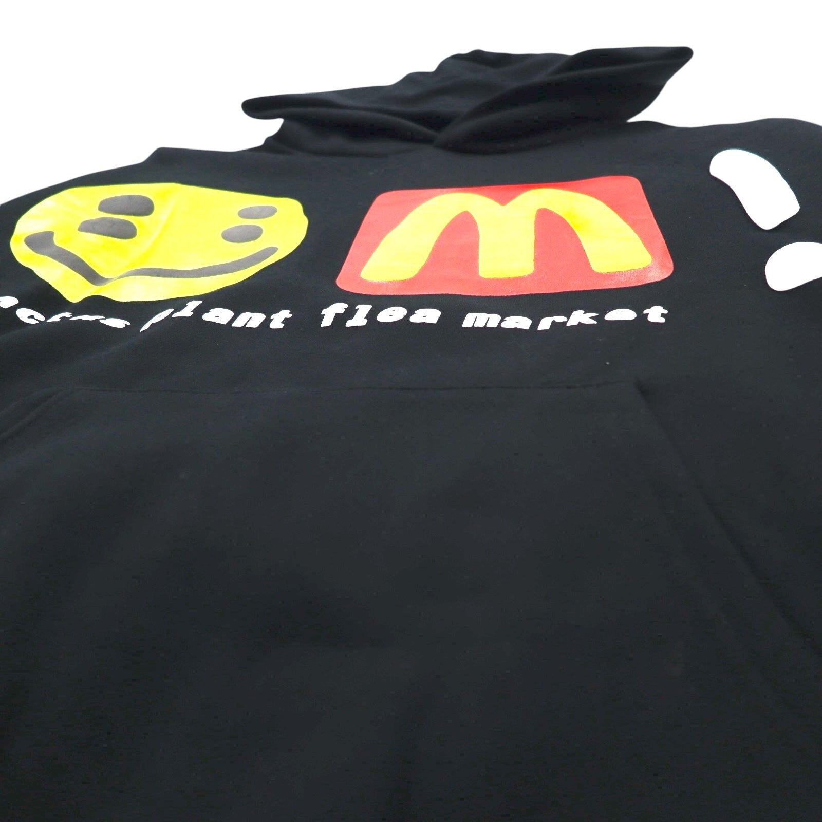 CACTUS PLANT FLEA MARKET × McDonalds Felpa con cappuccio pesante e stampa a bolle CPFM Icons! Hoodie M Nero Felpato 22AW