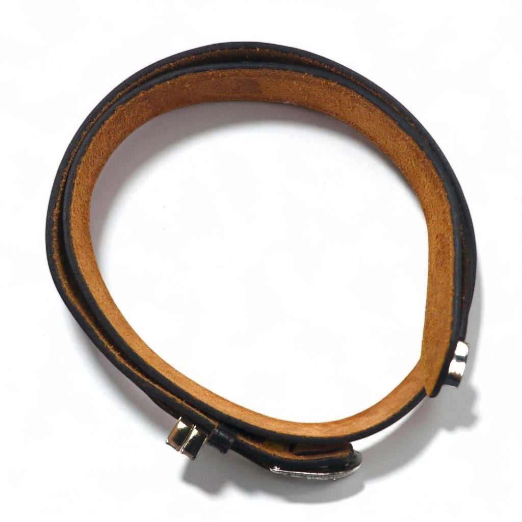 NOCONA USA Cintura Western in Pelle Nera Taglia 40 Fibbia Argentata