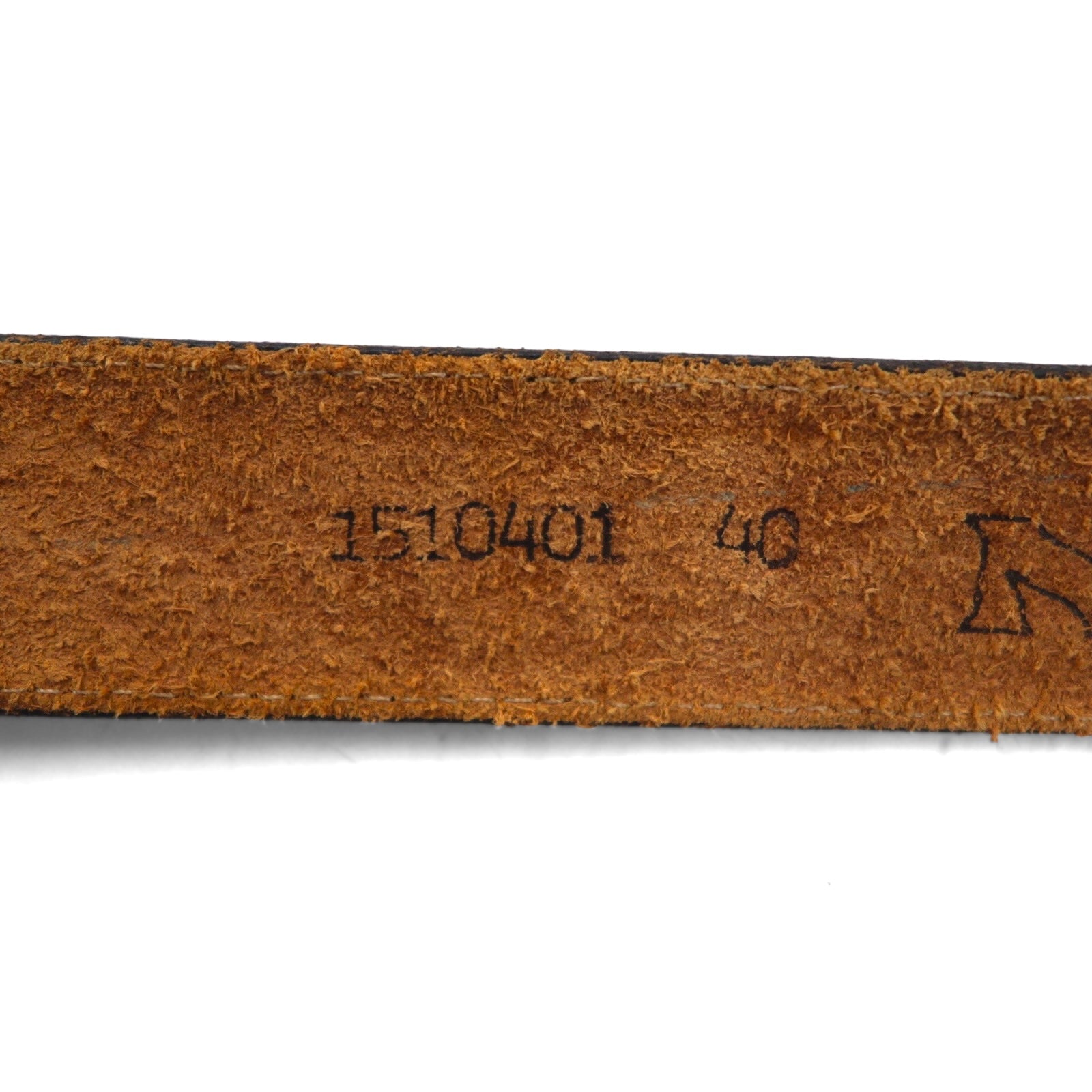 NOCONA USA Cintura Western in Pelle Nera Taglia 40 Fibbia Argentata
