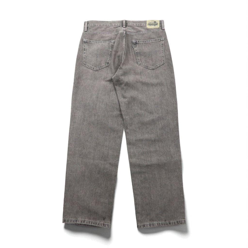 Levi's SilverTab LOOSE jeans larghi L grigi con cerniera A3421-0006
