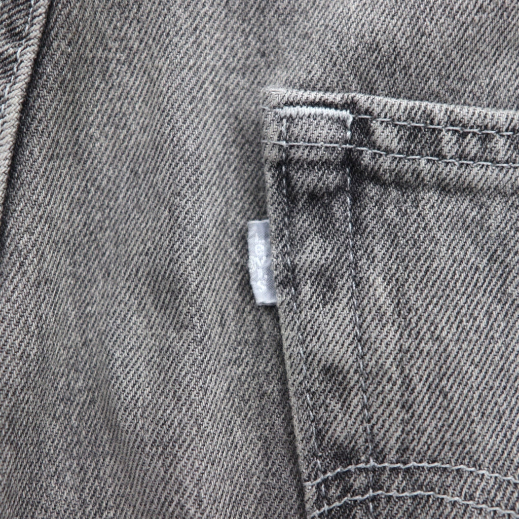Levi's SilverTab LOOSE jeans larghi L grigi con cerniera A3421-0006