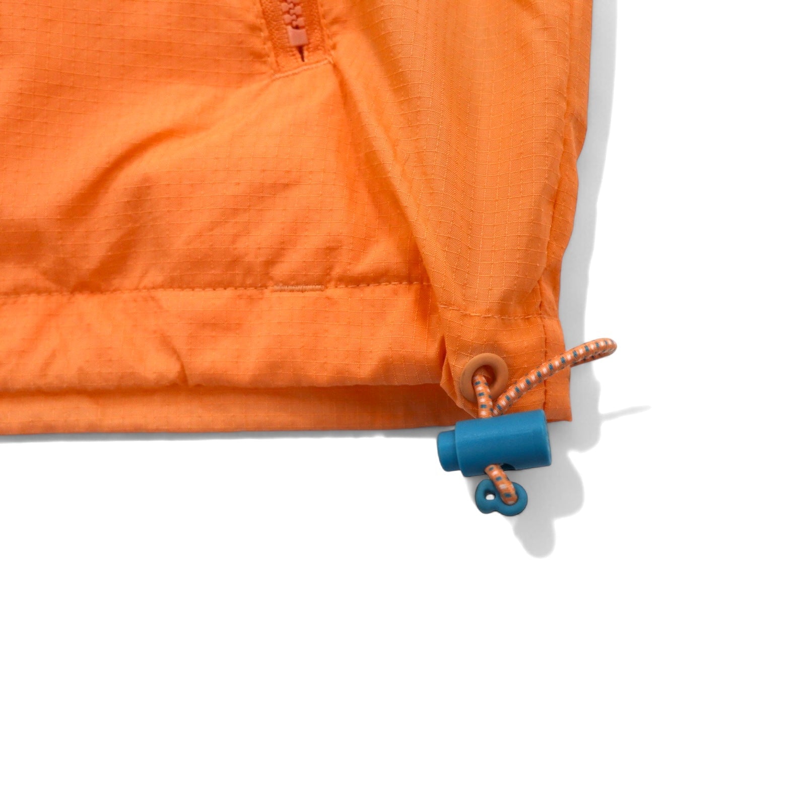 Giacca a vento Columbia Anorak XL arancione nylon impacchettabile logo manica Santa Ana Anorak Jacket KO0086