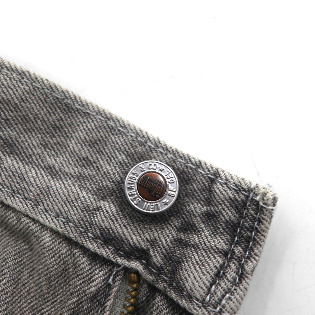 Levi's SilverTab LOOSE jeans larghi L grigi con cerniera A3421-0006