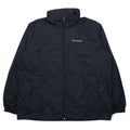 Columbia Giacca Cougar Peaks II, giacca a guscio, XL, nero, nylon, impermeabile, cappuccio ripiegabile, RM3026