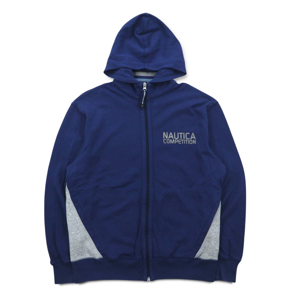 NAUTICA COMPETITION Felpa Full Zip S Blu Grigio Cotone