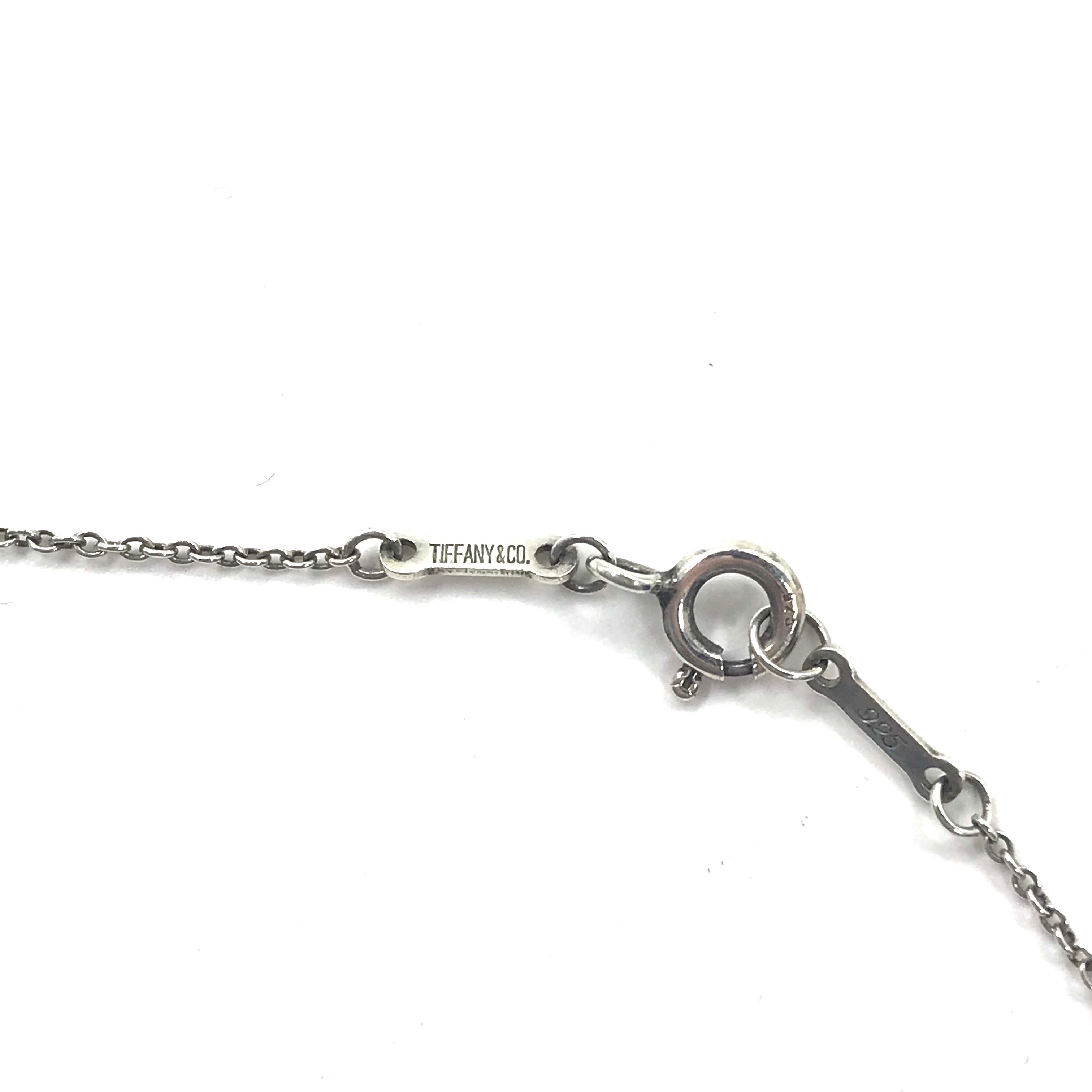 TIFFANY＆Co. Collana Elsa Peretti Open Teardrop Pendente ARGENTO 925 Made in Spain
