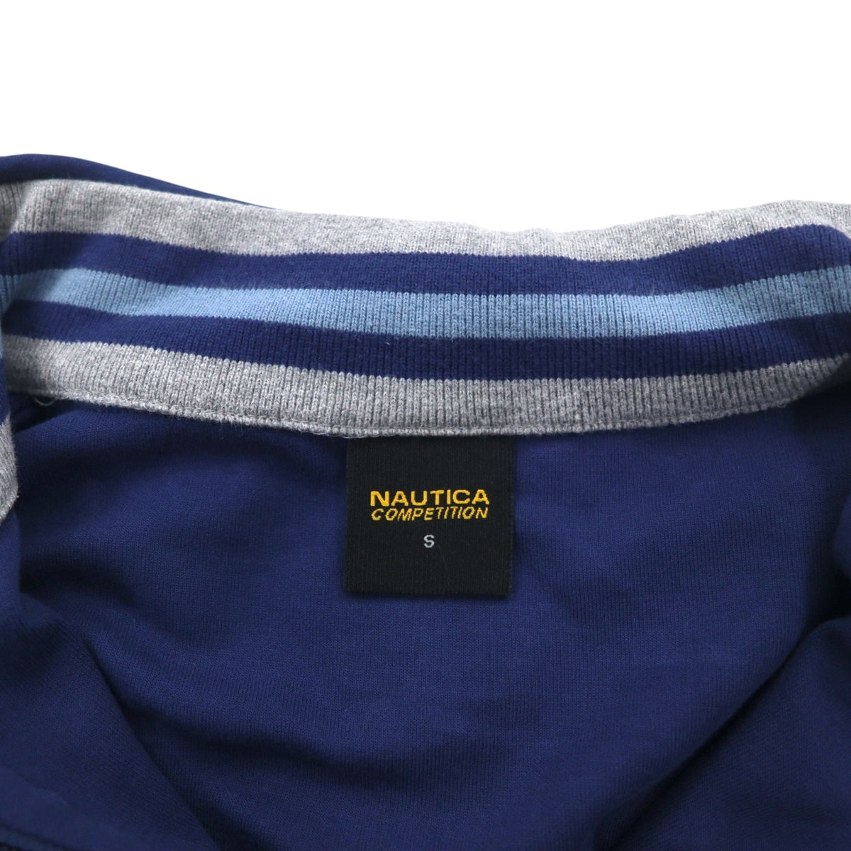 NAUTICA COMPETITION Felpa Full Zip S Blu Grigio Cotone