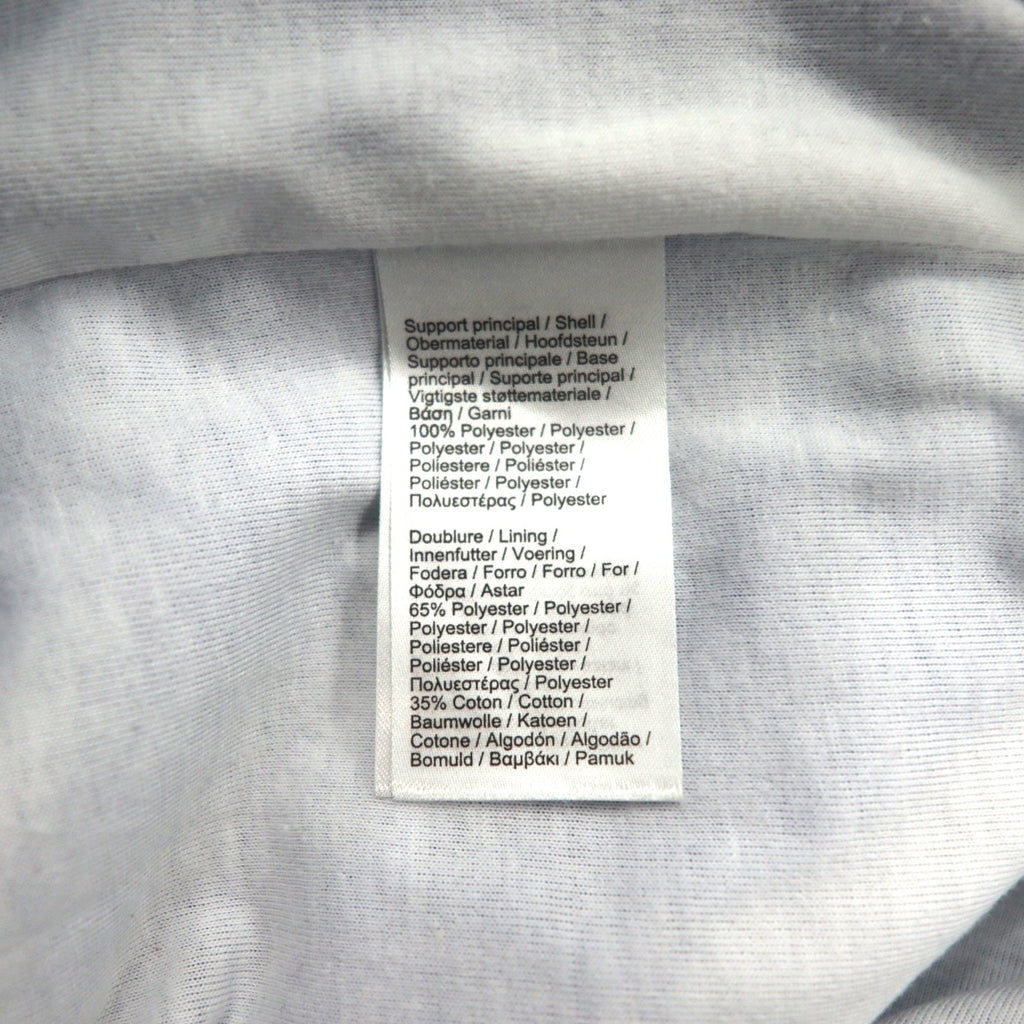 LACOSTE SPORT Pantaloncini corti in taffetà diamantato tinta unita, blu, taglia XL, logo ricamato, sport, tennis GH353T