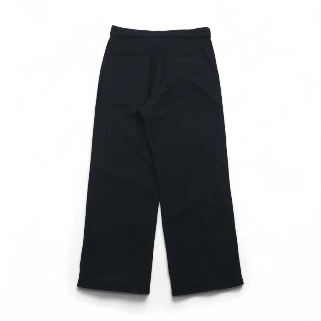 Schott ヘリンボーン ミリタリー トラウザーズ HERRINBONE MILITARY TROUSERS ワークパンツ L ブラック コットン 3196020