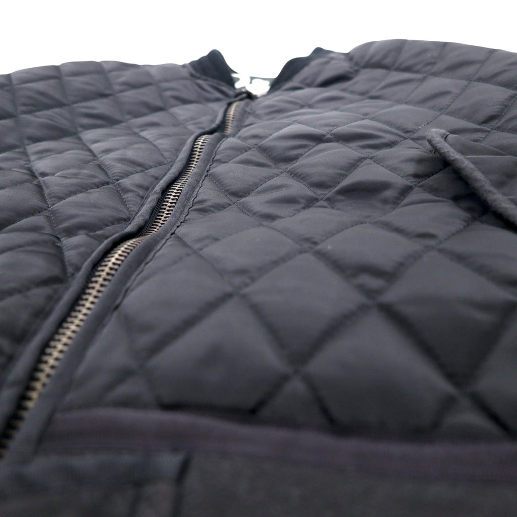 D&S PAZZO DESIGNS STORY Giubbotto trapuntato da aviatore XL, nero, nylon