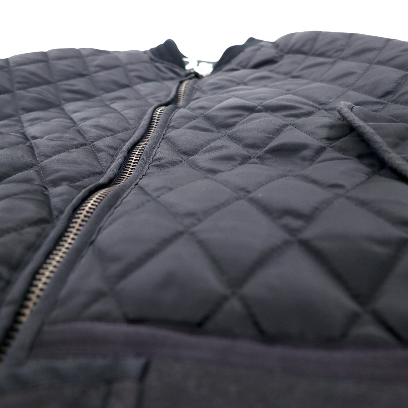 D&S PAZZO DESIGNS STORY Giubbotto trapuntato da aviatore XL, nero, nylon