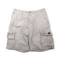 Eddie Bauer ユーティリティ ショート カーゴパンツ ハーフパンツ L ベージュ コットン