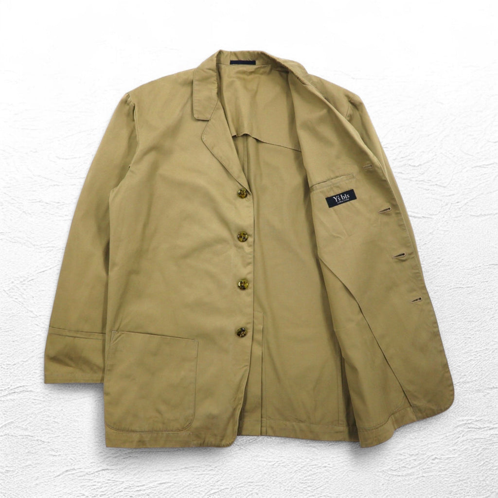 Y's bis Le Blue Collar メンズライク オーバージャケット FREE ベージュ CE-J55-050 日本製
