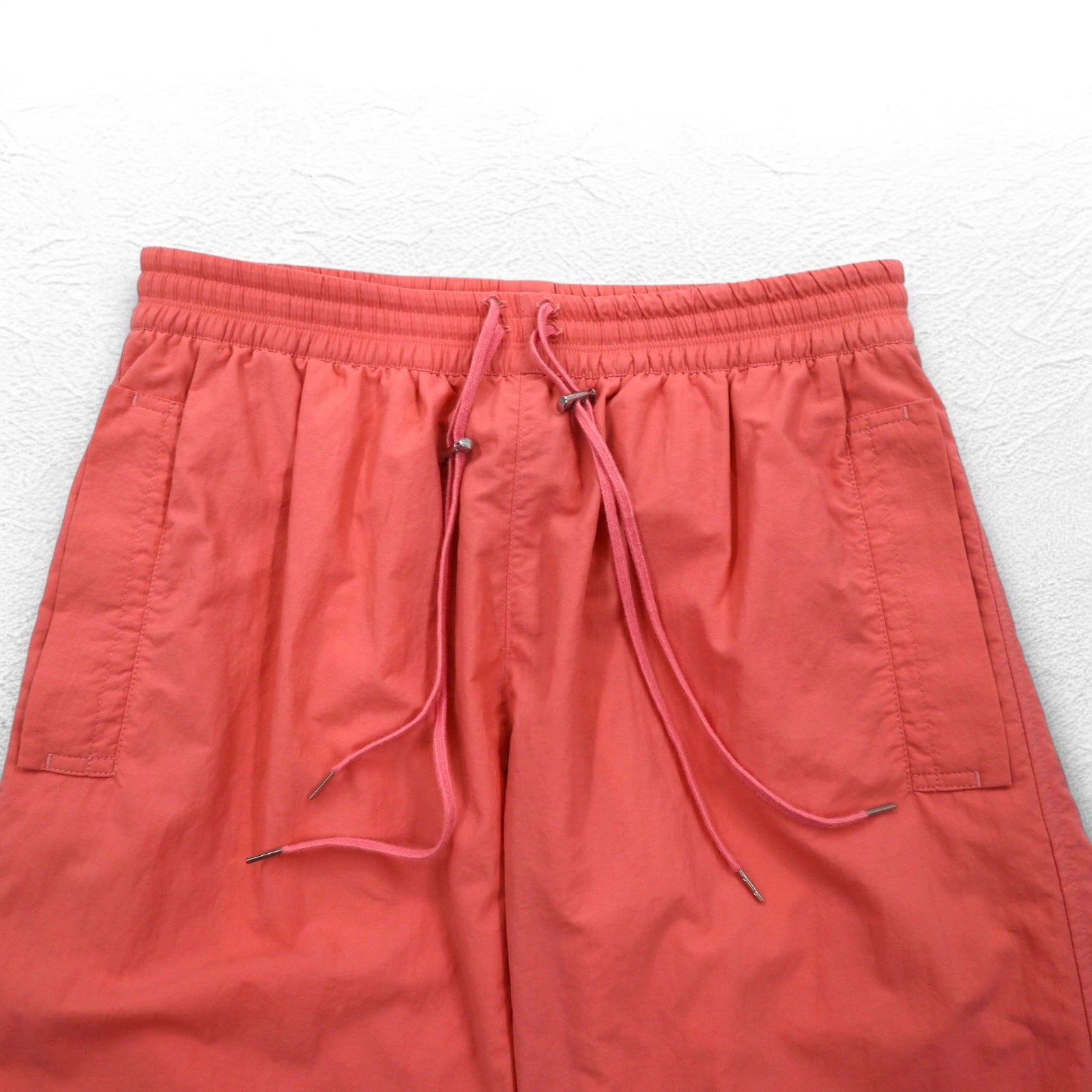 UNUSED Pantaloni jogger in nylon Pantaloni della tuta in jersey Taglia M Rosa Made in Japan