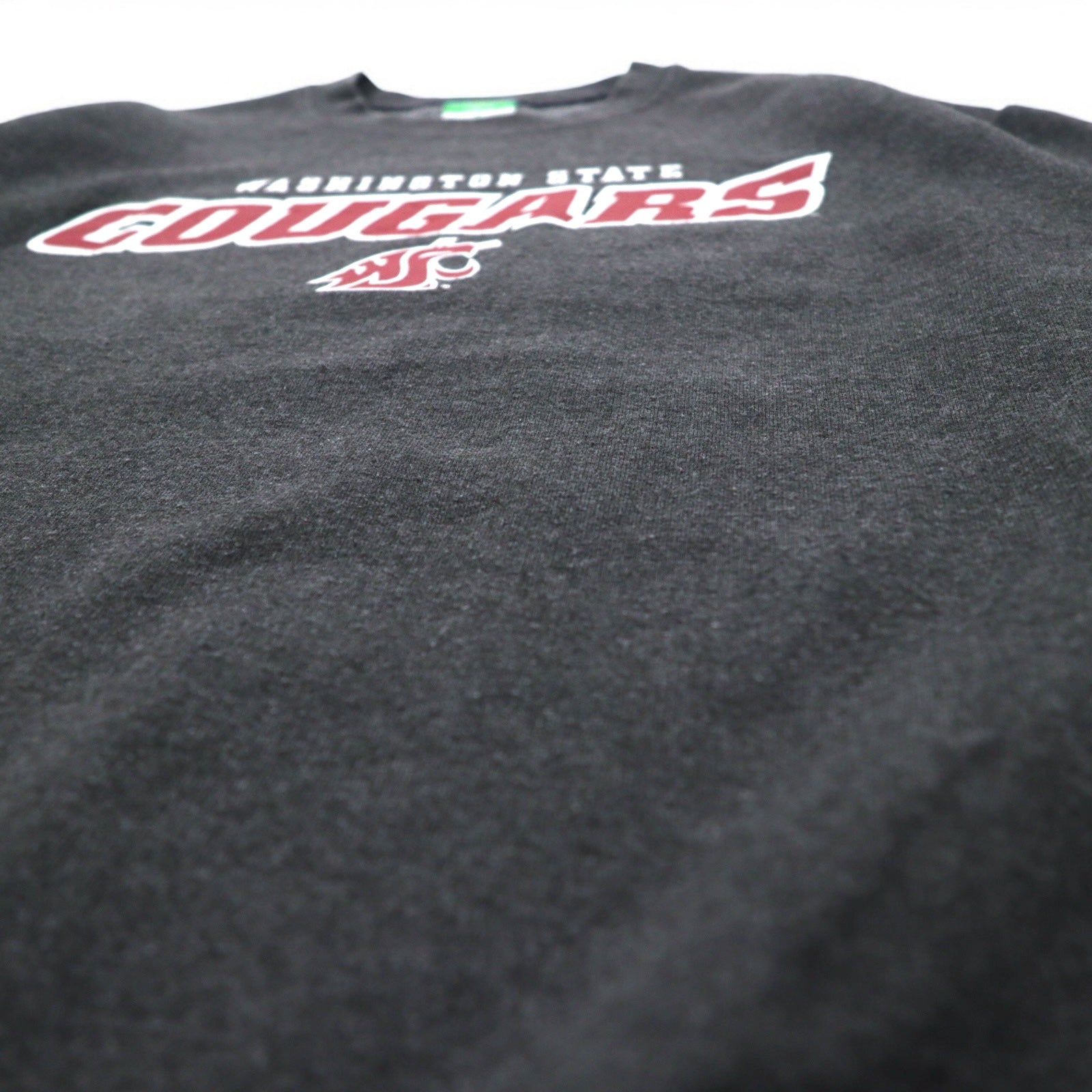Champion ECO FLEECE Felpa girocollo con stampa college M grigio felpata NCAA WASHINGTON STATE COUGARS Made in Honduras