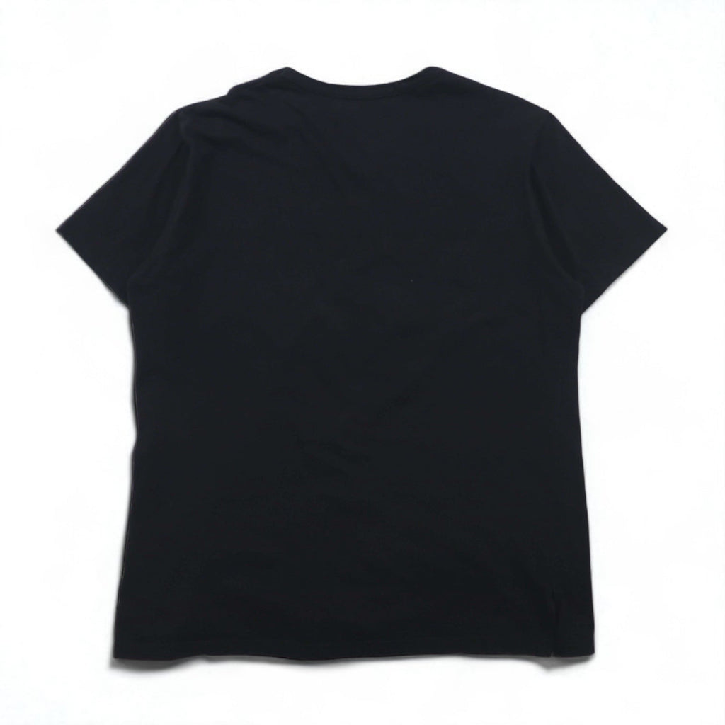 Ground Y ( YOHJI YAMAMOTO ) T-shirt con grafica a quadri Check Logo Graphic Tee L Nero GT-T34-015 Fatto in Giappone