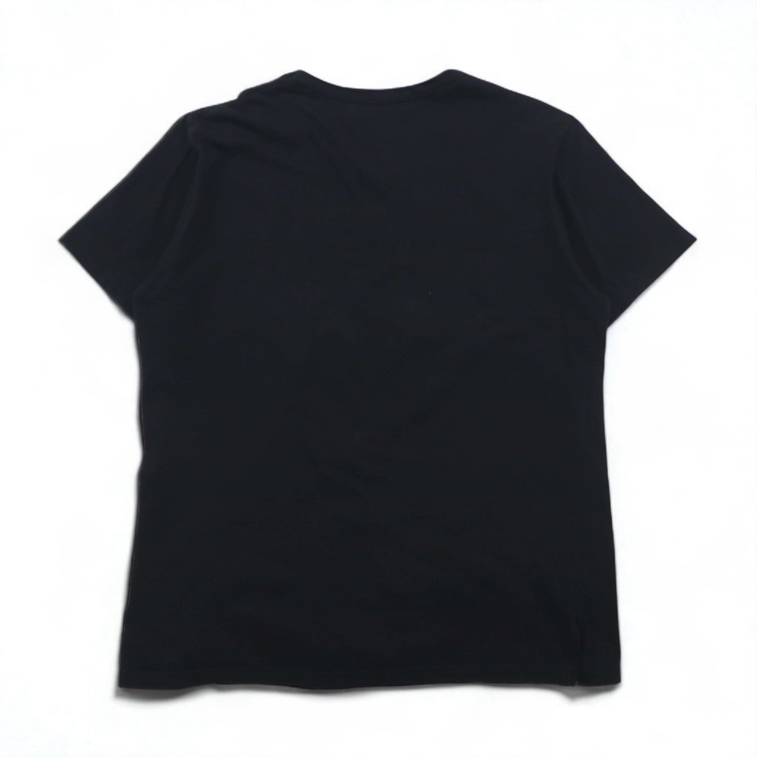 Ground Y ( YOHJI YAMAMOTO ) T-shirt con grafica a quadri Check Logo Graphic Tee L Nero GT-T34-015 Fatto in Giappone