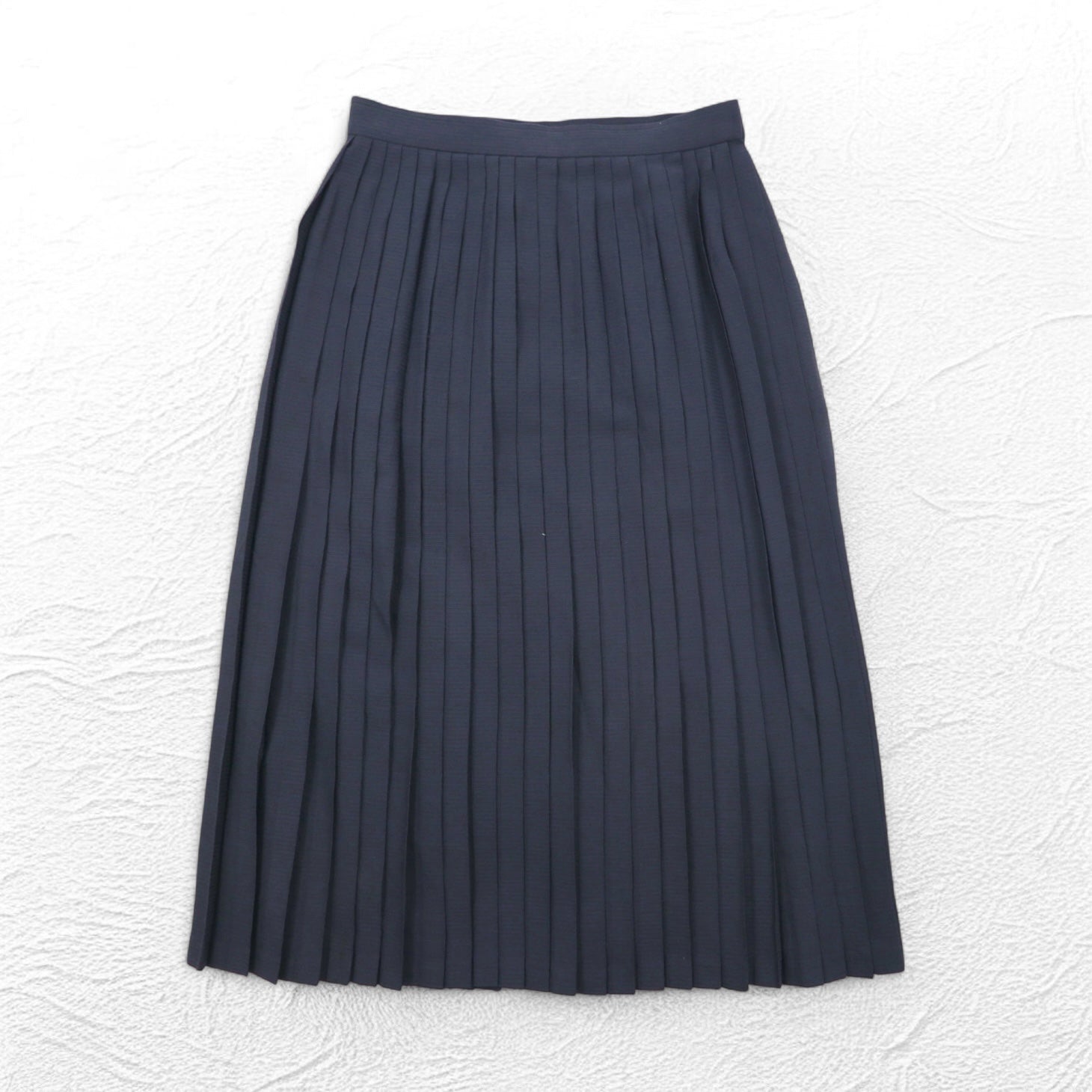 Christian Dior Gonna a pieghe PRET-A-PORTER taglia M in lana grigia Made in Japan