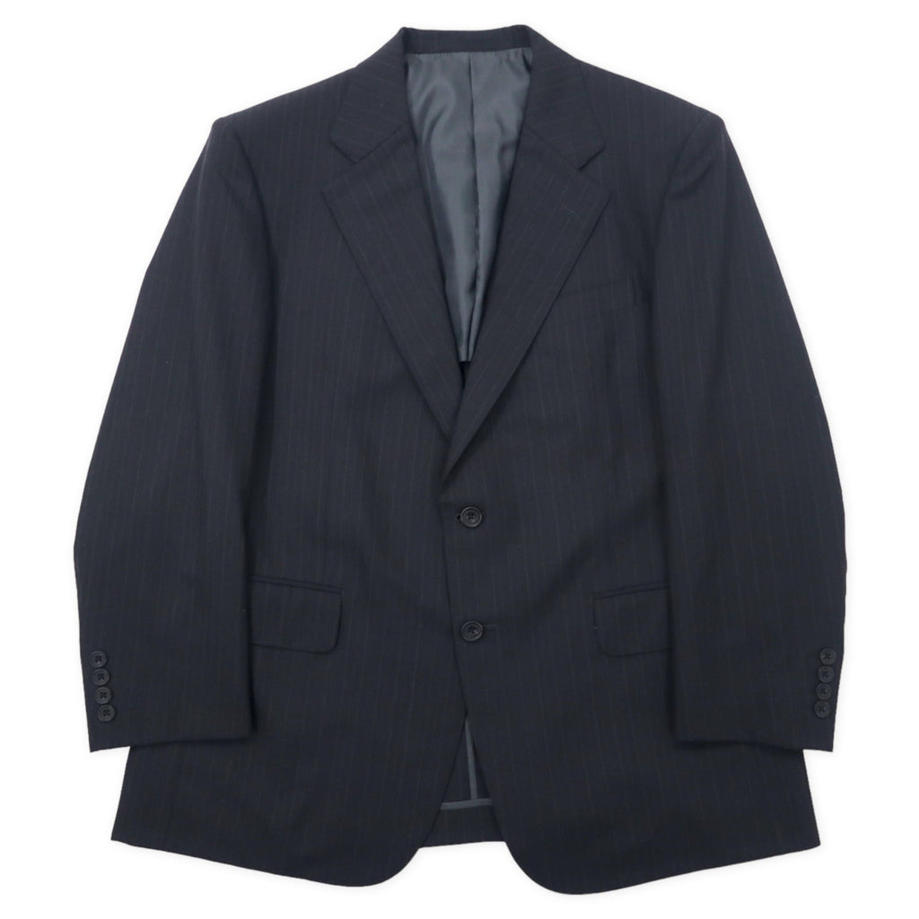 Burberrys Completo Due Pezzi 2B Grigio Gessato Lana Mohair Misto Made in Japan