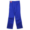 DEADSTOCK SANFOR French Work Pants Pantaloni Chino con Pinces da Lavoro Francese XL Blu Cotone Pieghe Centrali Deadstock Articolo Nuovo
