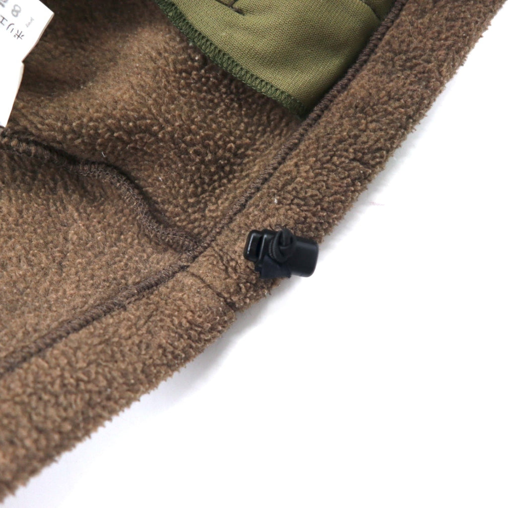 THE NORTH FACE Giacca in pile full-zip POLARTEC L marrone poliestere NA-3961 Made in Japan