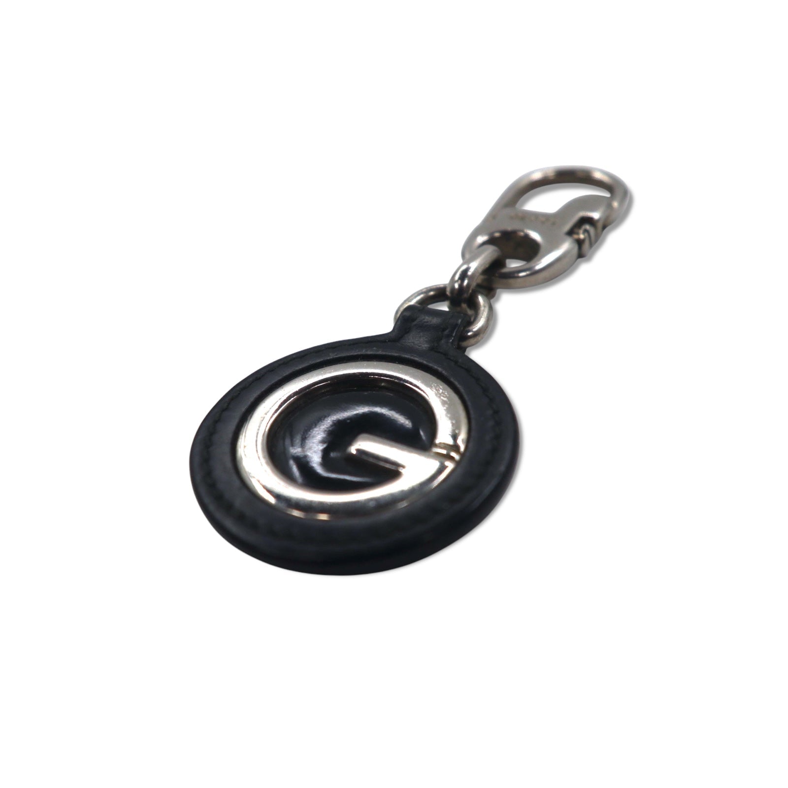 GUCCI Portachiavi in pelle Made in Italy con logo G