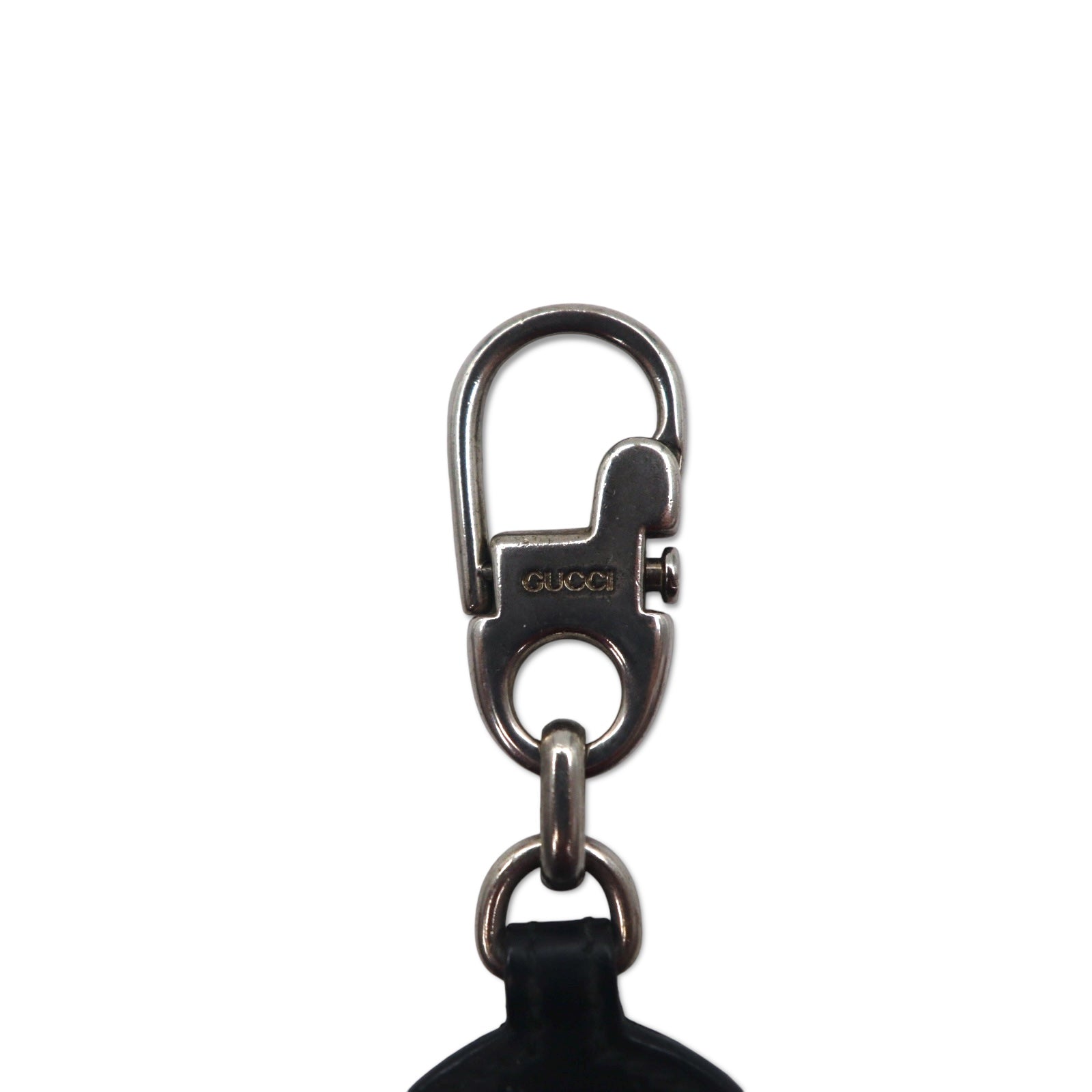 GUCCI Portachiavi in pelle Made in Italy con logo G