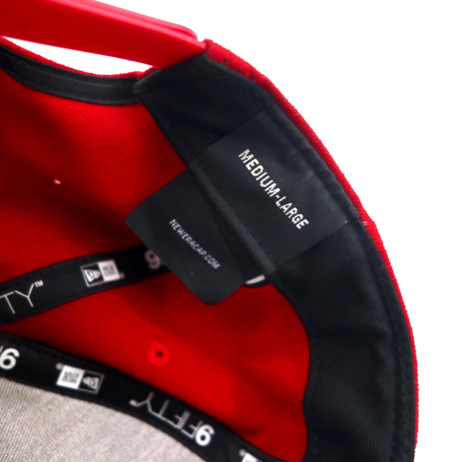 Berretto da baseball snapback NEW ERA, taglia M/L, rosso, 100% poliestere, New York Boulders