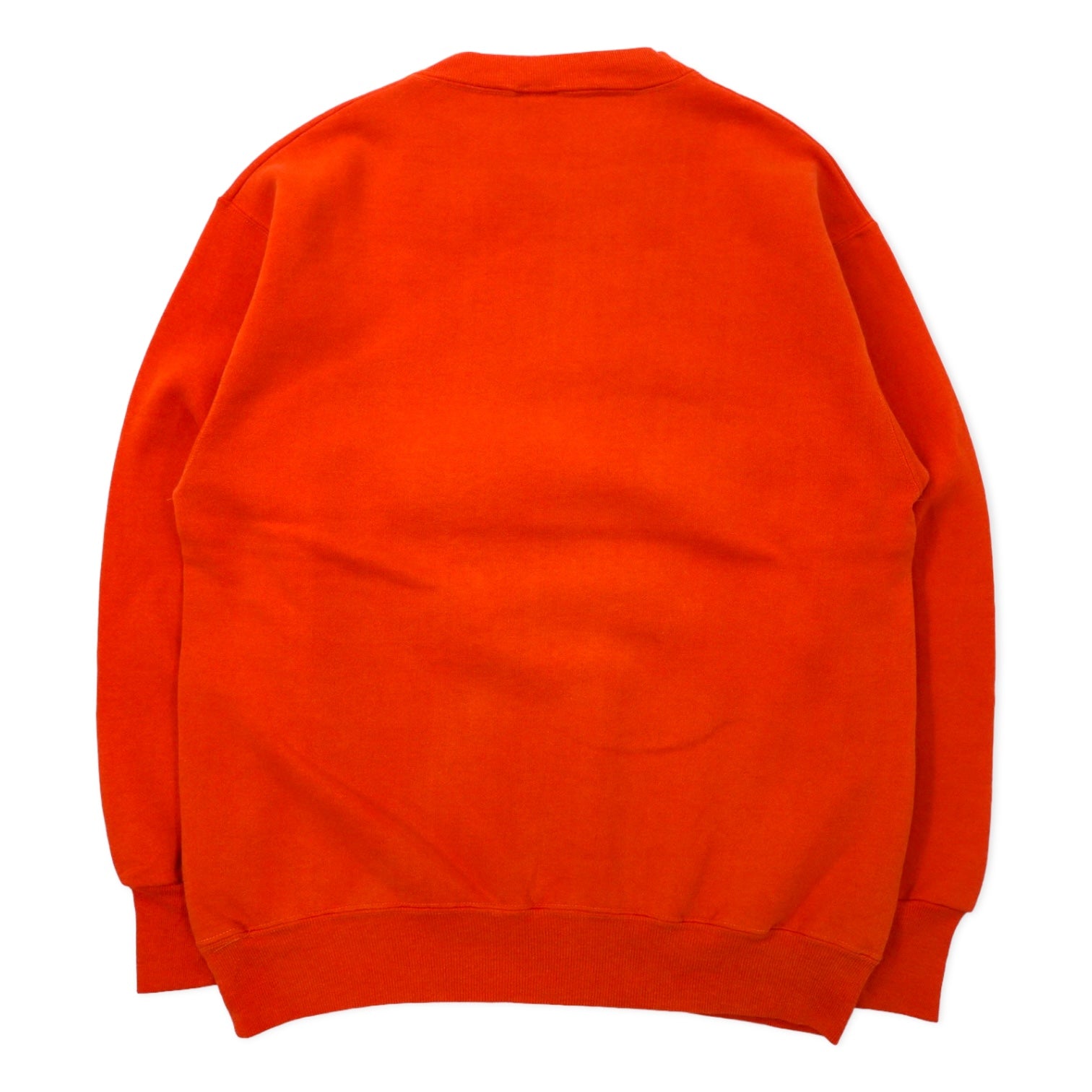 SAVVY by TRAU & LOEVNER USA Felpa girocollo stampata college taglia L, arancione, cotone, SYRACUSE
