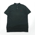 Polo by Ralph Lauren 90年代 ポロシャツ XL グリーン コットン 鹿の子 スモールポニー刺繍