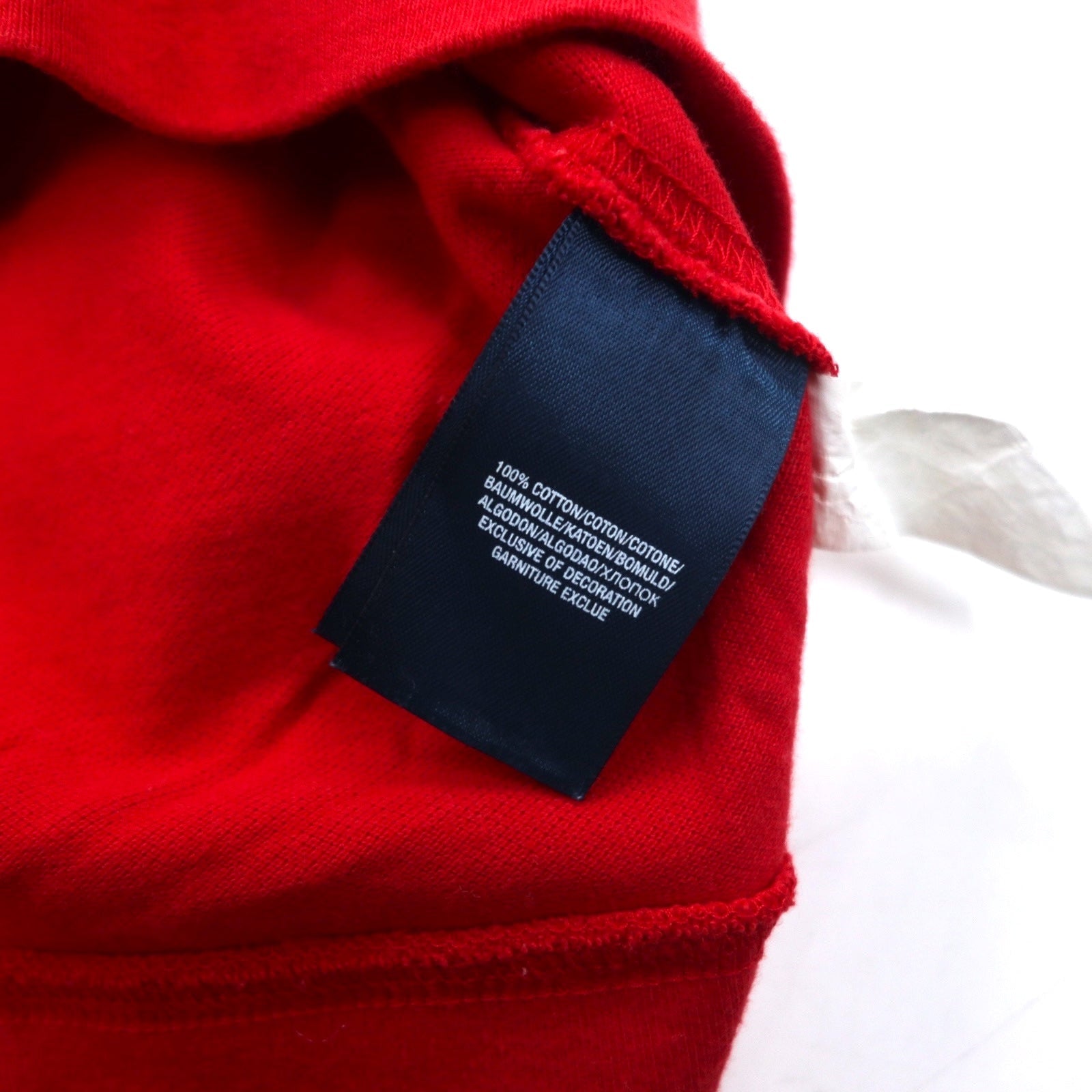 Polo by Ralph Lauren Felpa con cappuccio a mezza abbottonatura con ricamo Big Pony, taglia S, rosso, cotone piqué