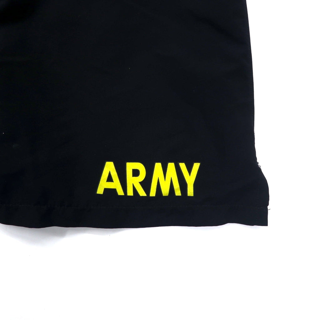 US ARMY Pantaloncini da allenamento US Military L Neri Poliestere Militare