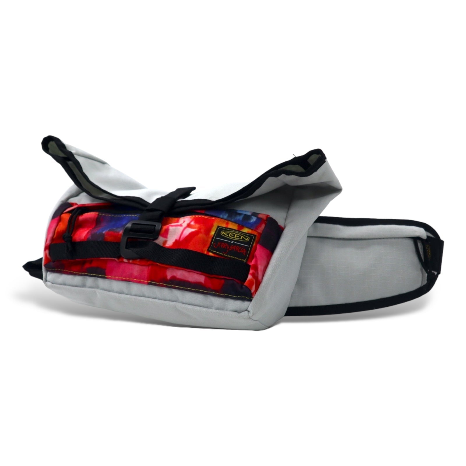 KEEN × JERRY GARCIA Marsupio Borsa a tracolla Bianca Poliestere Ripstop Cinghia con gancio