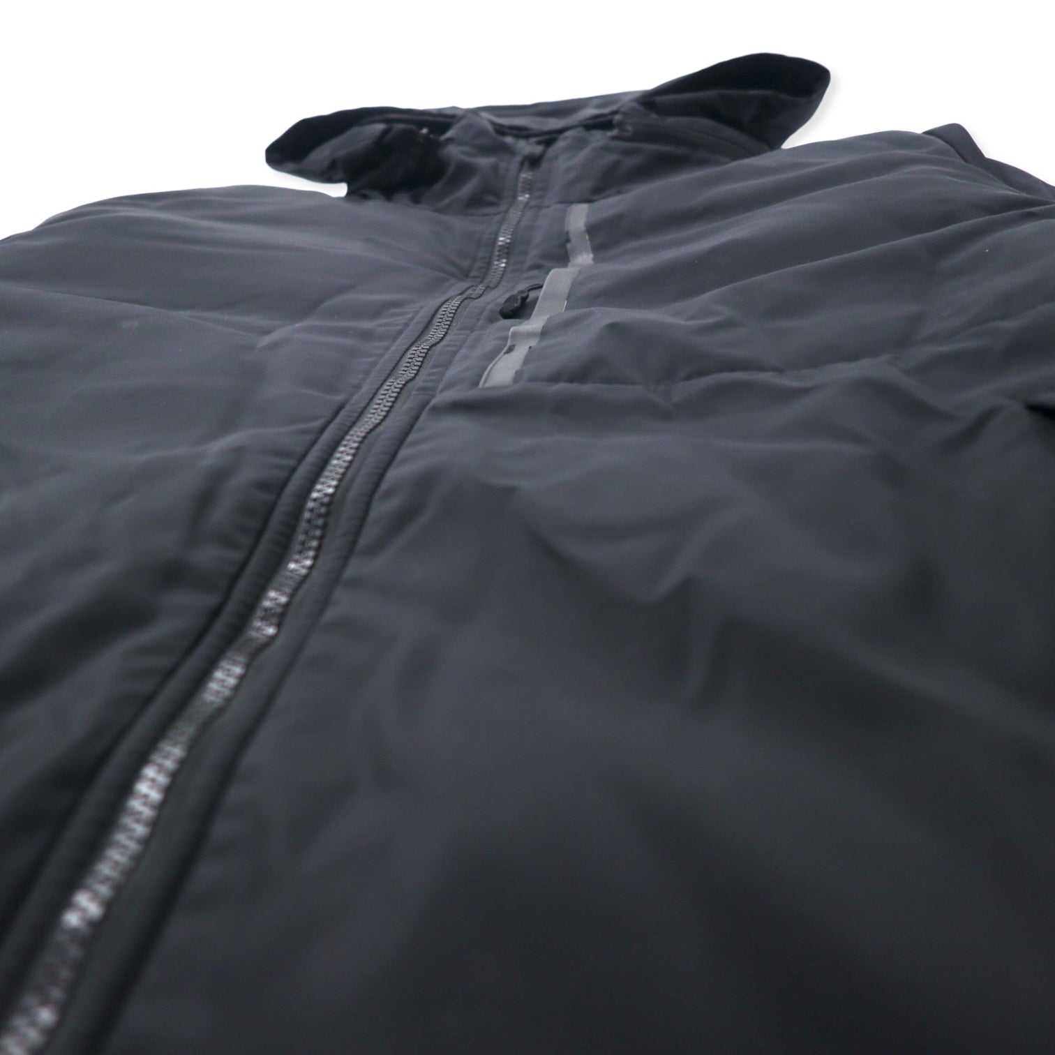 NIKE Downtown 550 Hoodie Giacca piumino M Nero Poliestere Cappuccio rimovibile Doppia cerniera Downtown 550 Hooded Down Fill Parka Jacket 678271-010